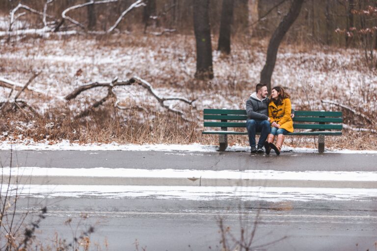 couple talking