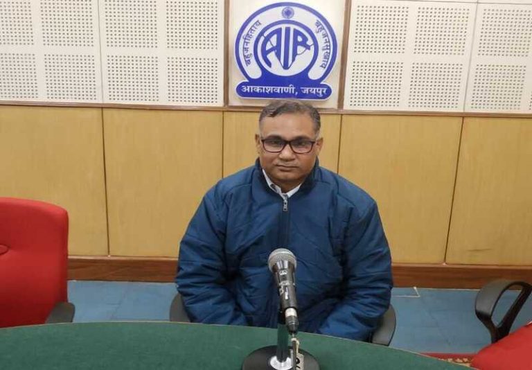 Poet Ramakant Soni on Akashvani Jaipur